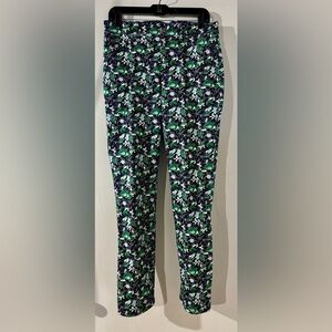 Charter Club Floral Pants in Green and Blue